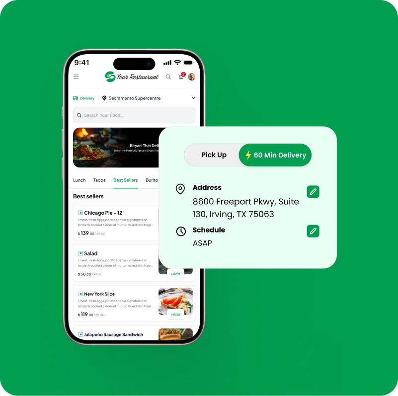 Smart Online Food Ordering System for Restaurants