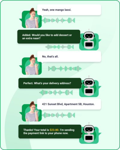 AI Phone Ordering System
